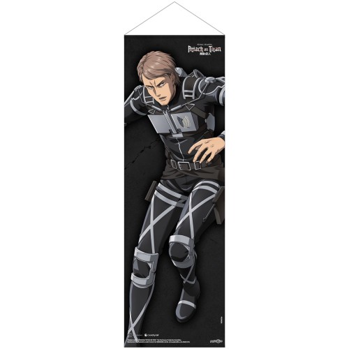 Attack on Titan Final Season Slim Fabric Wall Scroll: Jean Kirschtein